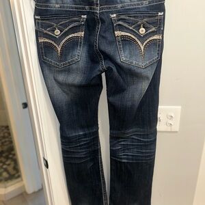 Salvage Dark Blue Bootcut Jeans